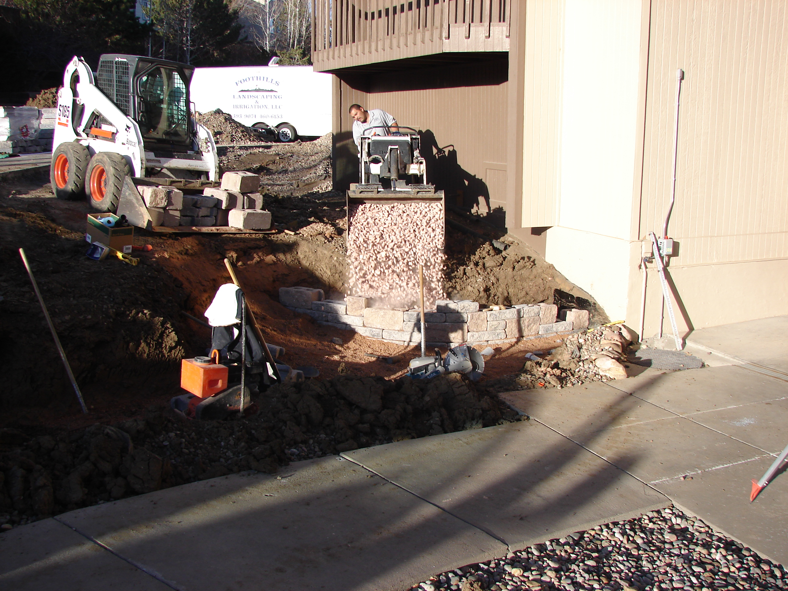 DSC01722 retaining wall service