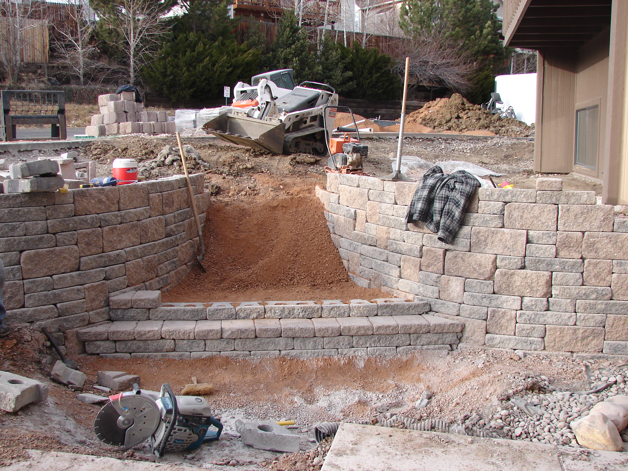Retaining Wall Contractors in Colorado Springs Backyard Landscaping Ideas