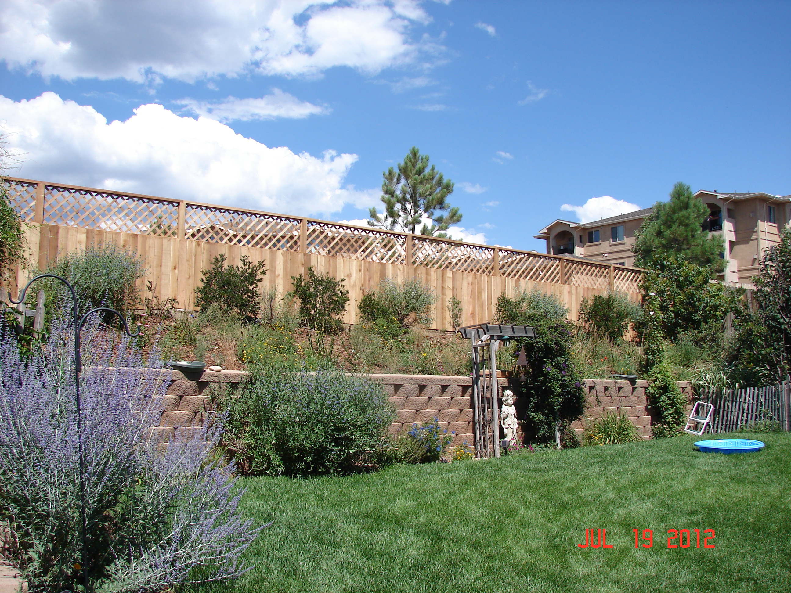 Fence27 foothills landscaping and irrigation